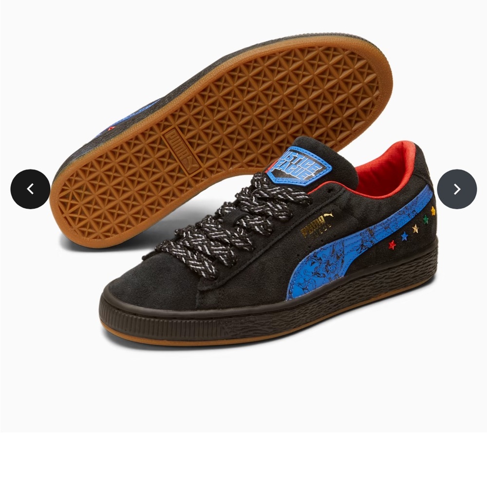 PUMA X DC Justice League Suede Sneakers